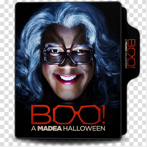 Movie Folder Icons Part , Tyler Perry's Boo!, A Madea Halloween transparent background PNG clipart