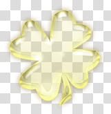 gold -leaf clover ornament transparent background PNG clipart