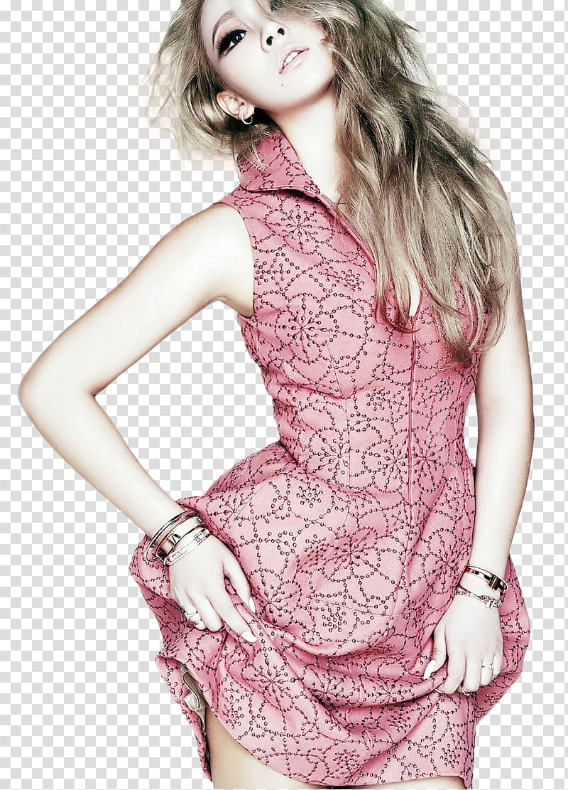 CL , NE CL wearing dress illustration transparent background PNG clipart