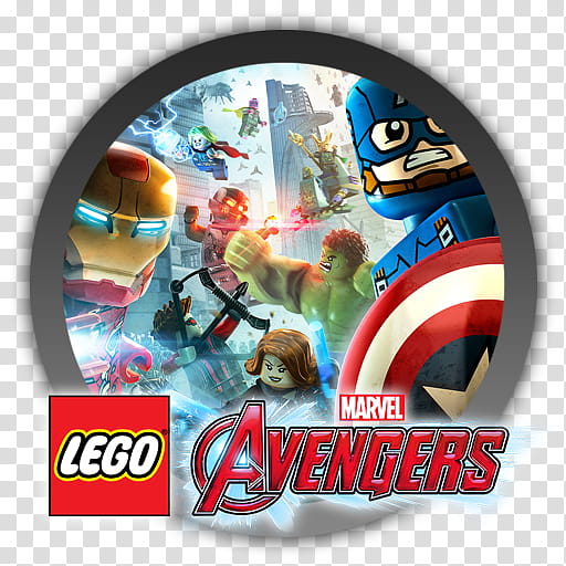 LEGO Marvel Avengers Icon transparent background PNG clipart