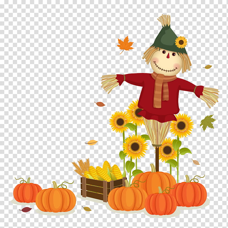 Pumpkin, Trickortreat, Scarecrow, Calabaza, Plant, Vegetable transparent background PNG clipart