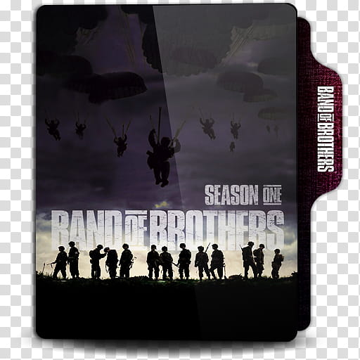 Band of Brothers TV Mini Series  Folder Icon, BoB s transparent background PNG clipart