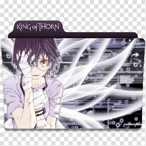 Anime Request folder icons, KingOfThorn, King of Thorn folder case transparent background PNG clipart