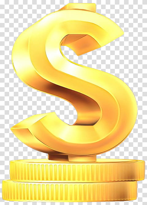 Gold Dollar Sign, Dollar Coin, United States Onedollar Bill, United States Dollar, Half Dollar, Money, Threedollar Piece, Yellow transparent background PNG clipart