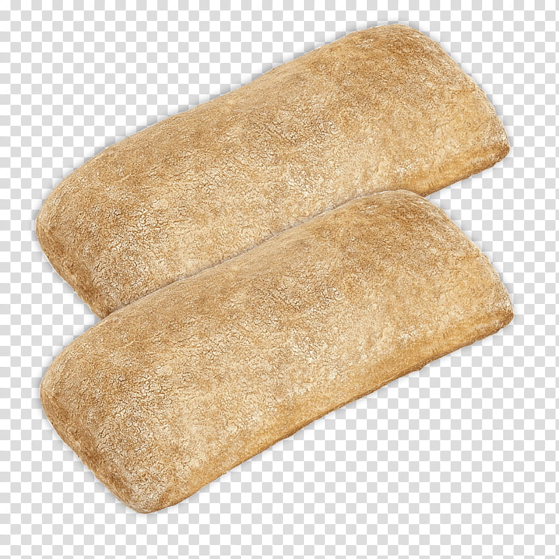 ciabatta beige cuisine food dish, White Bread transparent background PNG clipart