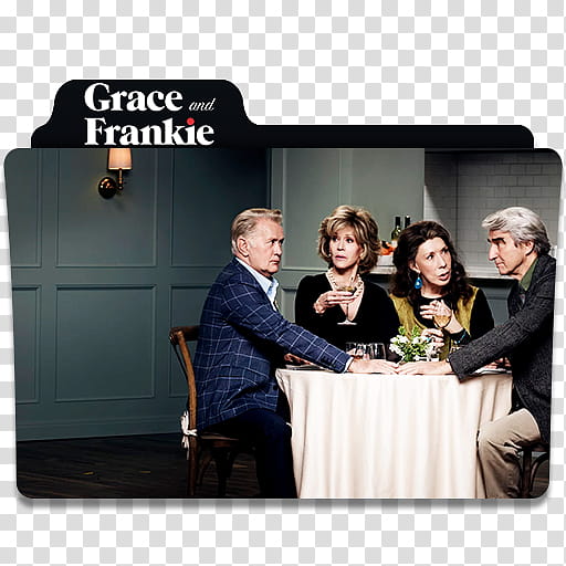 Grace and Frankie Folder Icon, Grace and Frankie Design  transparent background PNG clipart