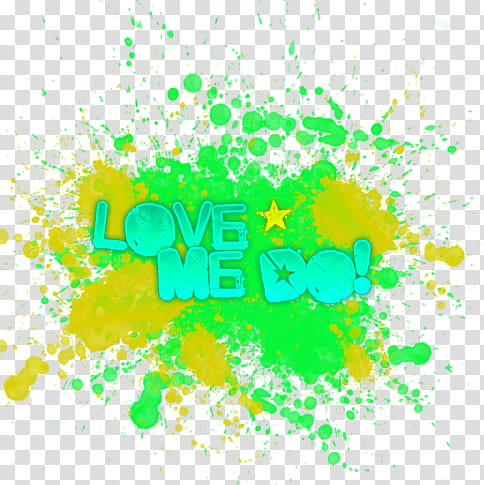love me do text transparent background PNG clipart