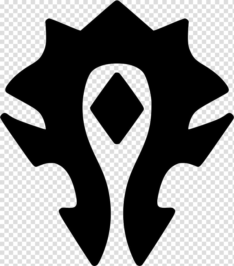 Leaf Symbol, World Of Warcraft, Orda, Logo, Video Games, Black And White
, Tree transparent background PNG clipart