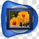 Indigo Layered, desktop flowers icon transparent background PNG clipart