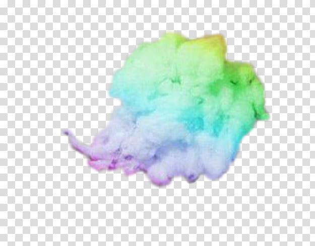 Humo, green and purple cloud transparent background PNG clipart