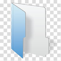 Ish, blue and white folder illustration transparent background PNG clipart