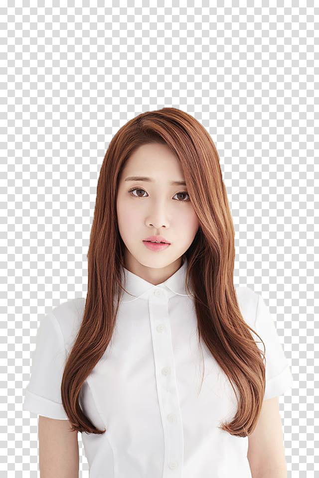 Lovelyz, woman looking at camera transparent background PNG clipart