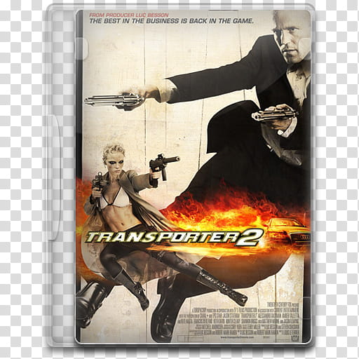Movie Icon , Transporter , Transporter  DVD case transparent background PNG clipart