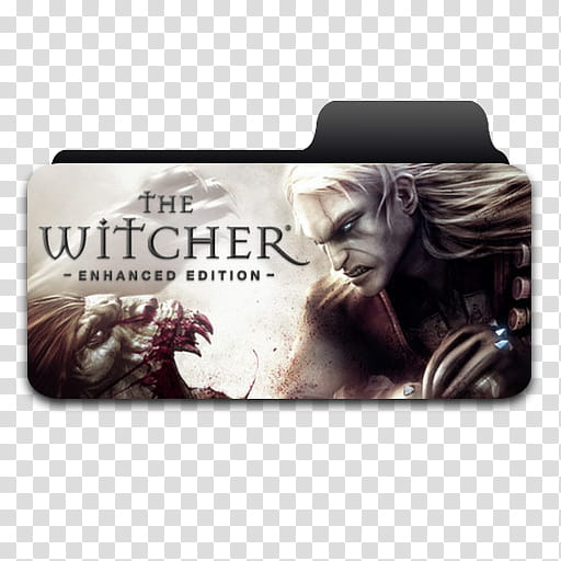 Game Folder Icon Style  , The Witcher transparent background PNG clipart