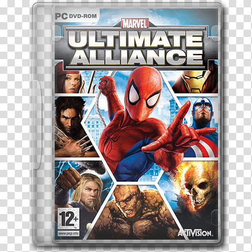Game Icons , Marvel Ultimate Alliance transparent background PNG clipart