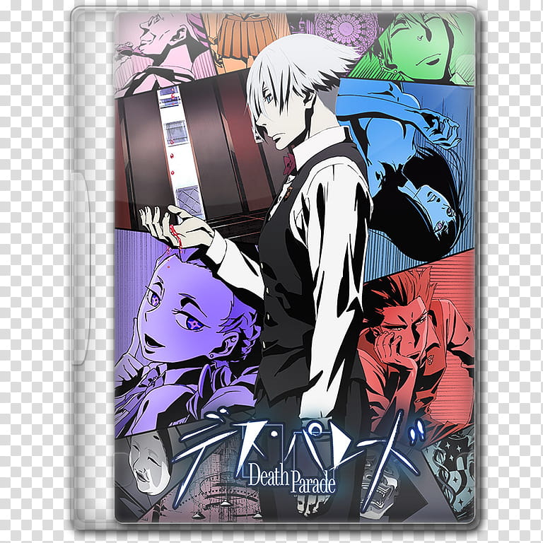 Anime  Winter Season Icon , Death Parade, v, Death Parade anime transparent background PNG clipart