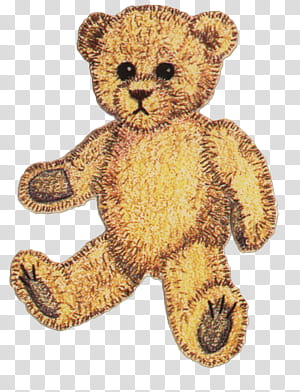 playdays, brown bear plush toy transparent background PNG clipart