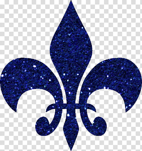 Fleur De Lis Blue transparent background PNG clipart