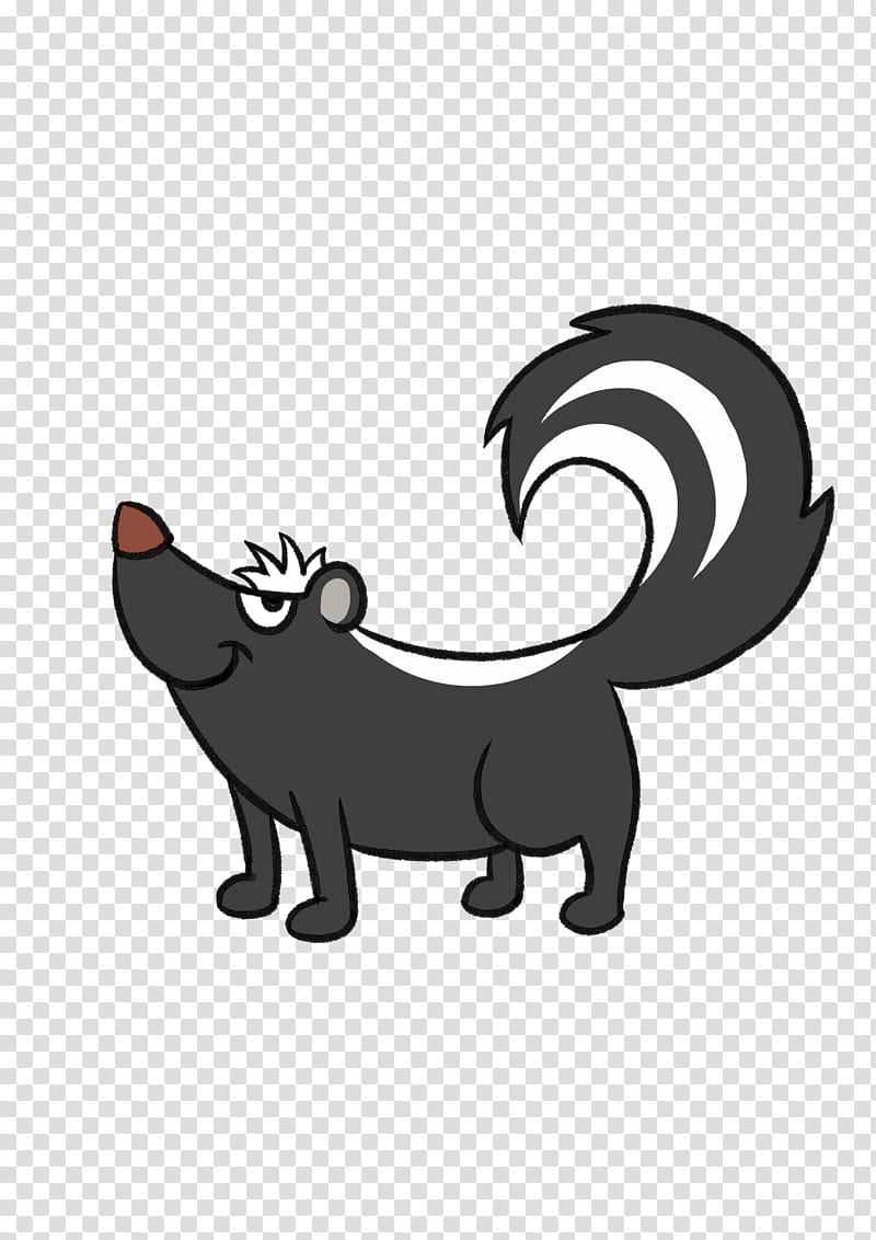 Cat And Dog, Horse, Snout, Cartoon, Tail, Ferret, Striped Skunk transparent background PNG clipart