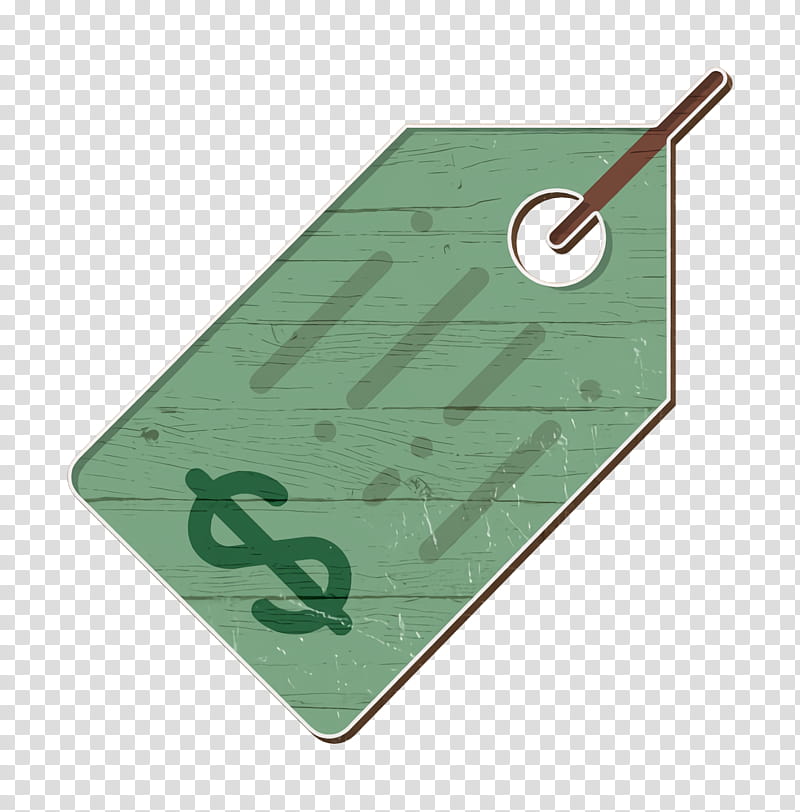 Business icon Price tag icon Price icon, Green, Symbol, Number transparent background PNG clipart