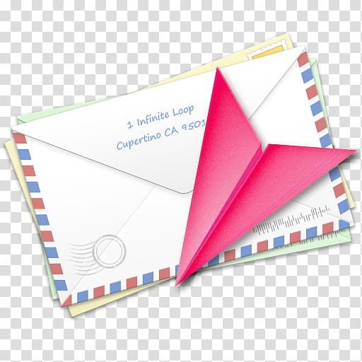 Paper Airplane, Envelope, Blue Envelope, Letter, Aircraft, Airmail, Purple, Postmark transparent background PNG clipart