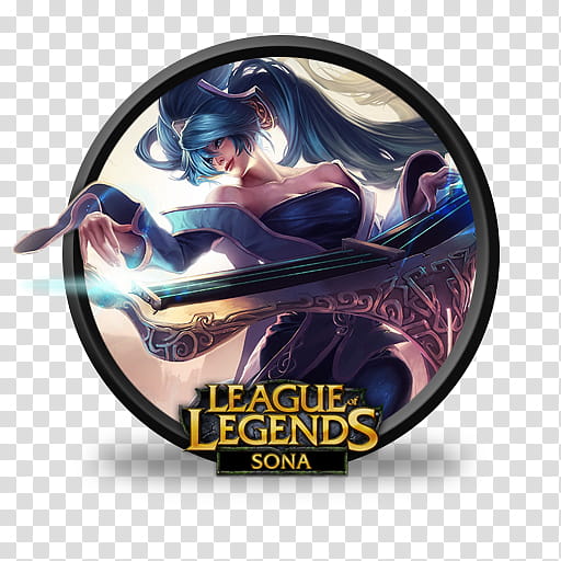 LoL icons, Sona from League of Legends transparent background PNG clipart