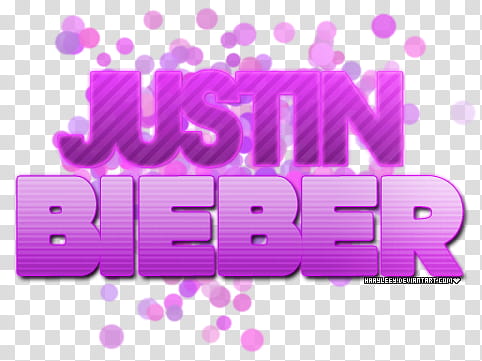 Justin Bieber texto, Justin Bieber text transparent background PNG clipart
