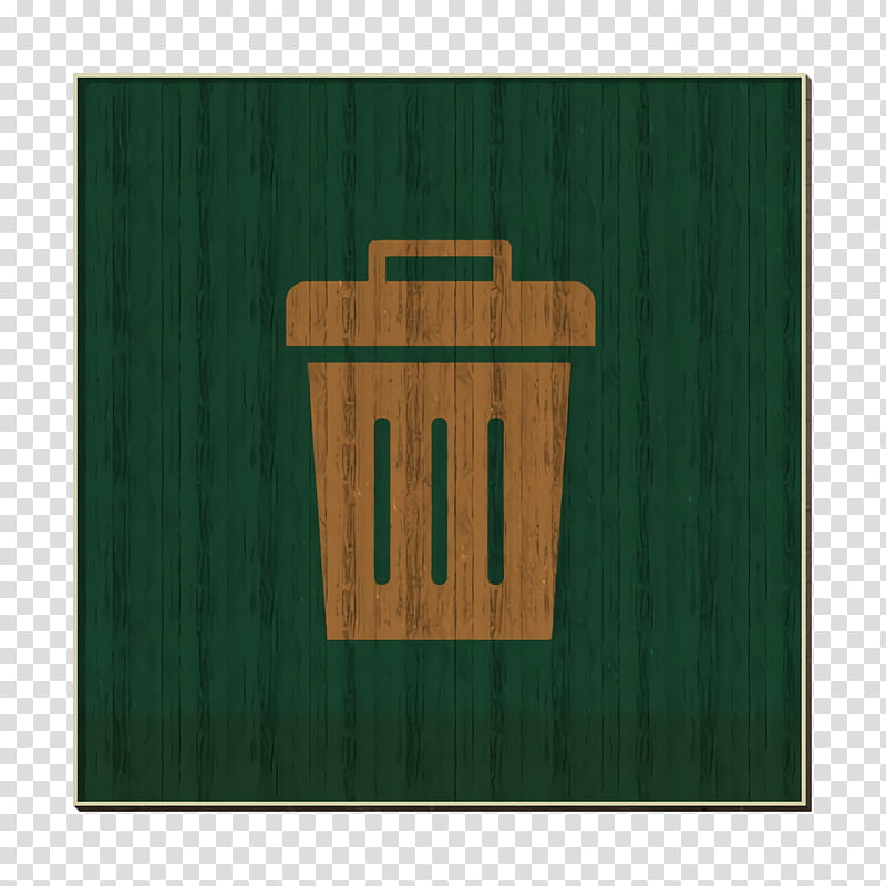 bin icon delete icon garbage icon, Recycle Icon, Remove Icon, Green, Wood, Table, Rectangle transparent background PNG clipart