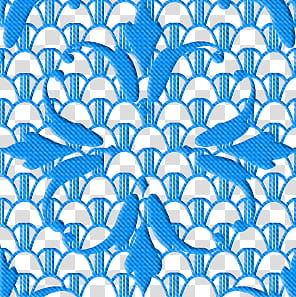 Lace Patterns and Files, blue knitted floral pattern transparent background PNG clipart