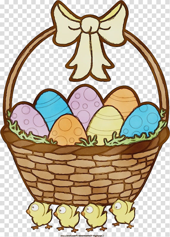 Easter Egg, Watercolor, Paint, Wet Ink, Easter Basket, Easter
, Drawing, Food Gift Baskets transparent background PNG clipart