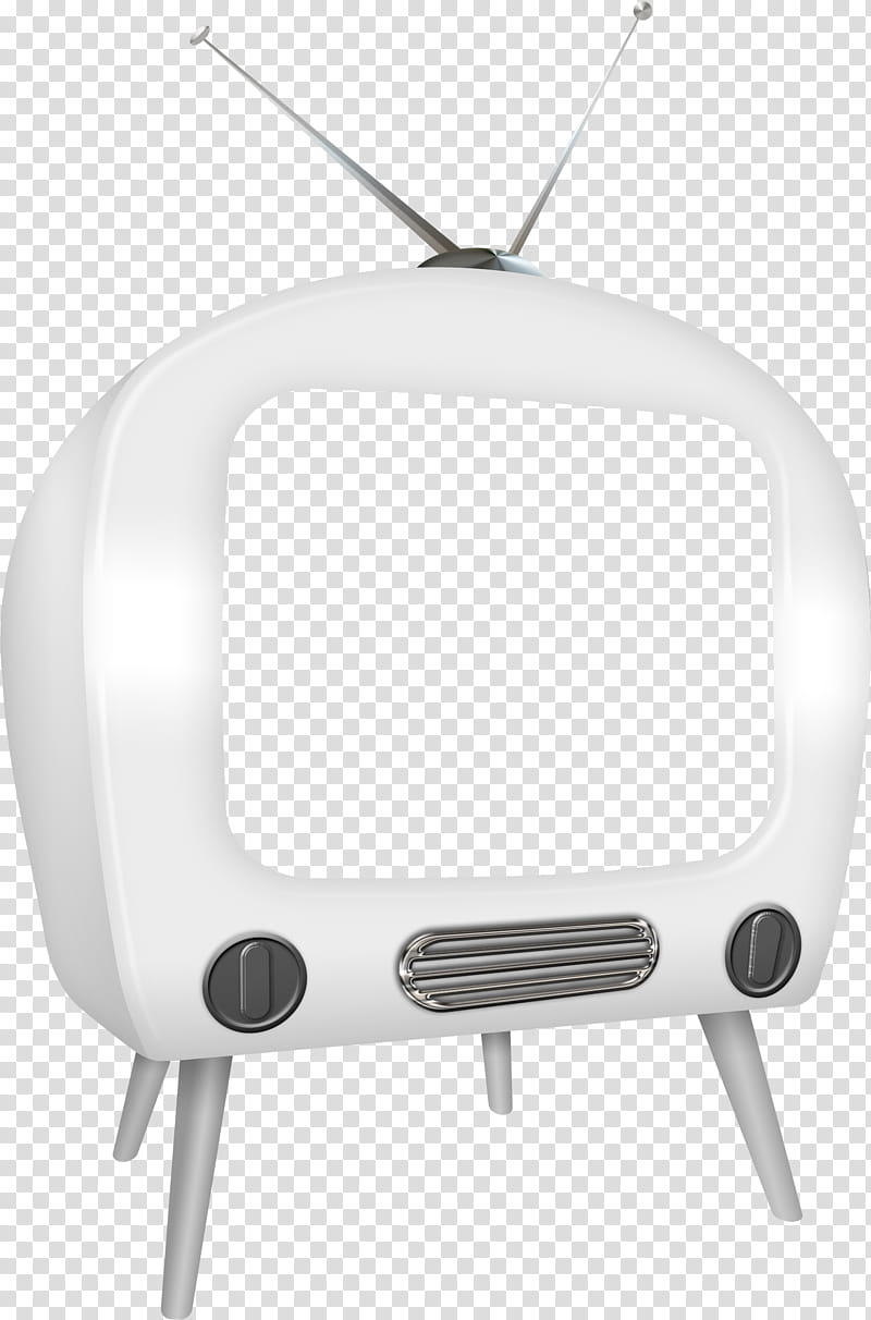 white CRT TV illustration transparent background PNG clipart