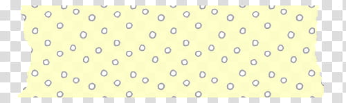kinds of Washi Tape Digital Free, white dots on yellow background transparent background PNG clipart