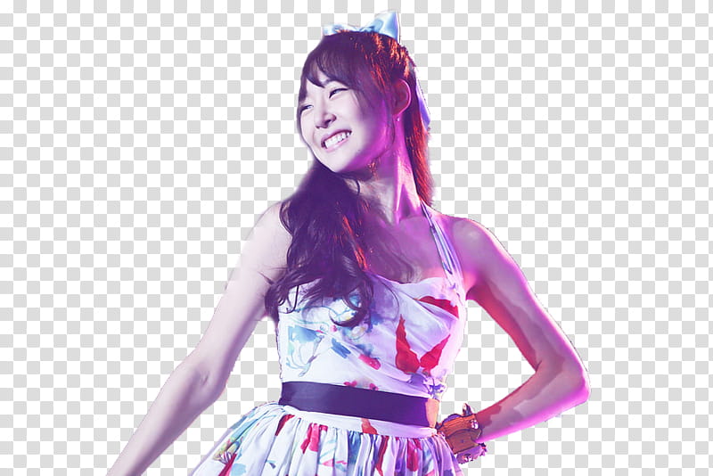 Tiffany at Wapop Concert transparent background PNG clipart