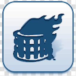Albook extended blue , fire pit logo transparent background PNG clipart