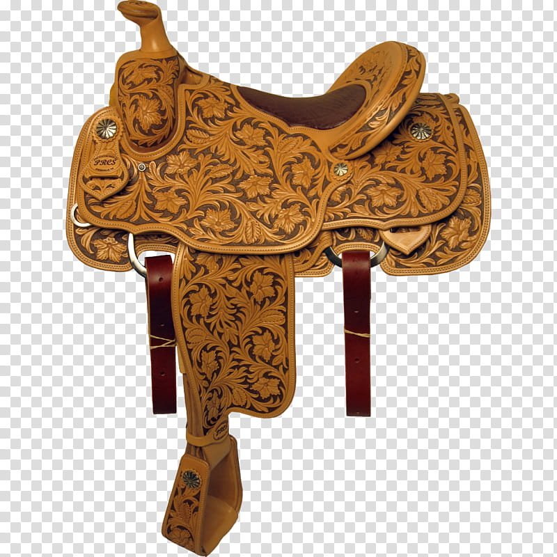 saddle, brown horse saddle transparent background PNG clipart