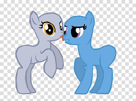 You taste like skittles Base , two gray and blue My Little Pony characters transparent background PNG clipart