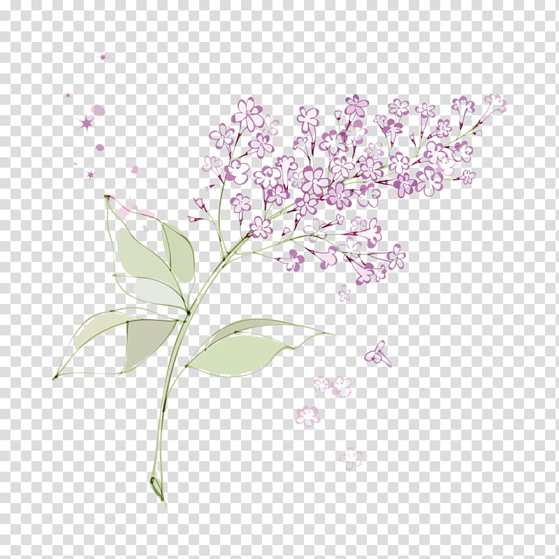 Purple Watercolor Flower, Cartoon, Watercolor Painting, Drawing, Violet, Lilac, Plant, Pedicel transparent background PNG clipart