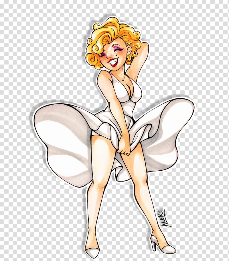 Marilyn Monroe transparent background PNG clipart