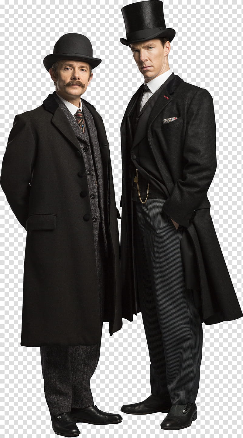 John Watson and Sherlock Holmes transparent background PNG clipart