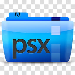Colorflow   ag Adobe, blue PSX icon transparent background PNG clipart