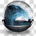 Sphere   , ocean wave icon transparent background PNG clipart