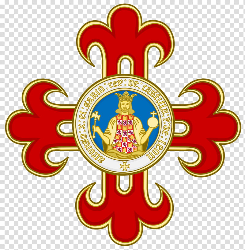 Cross Symbol, Civil Order Of Alfonso X The Wise, Spain, Spanish Civil War, Grand Cross, Culture, Spanish Language, Alfonso X Of Castile transparent background PNG clipart
