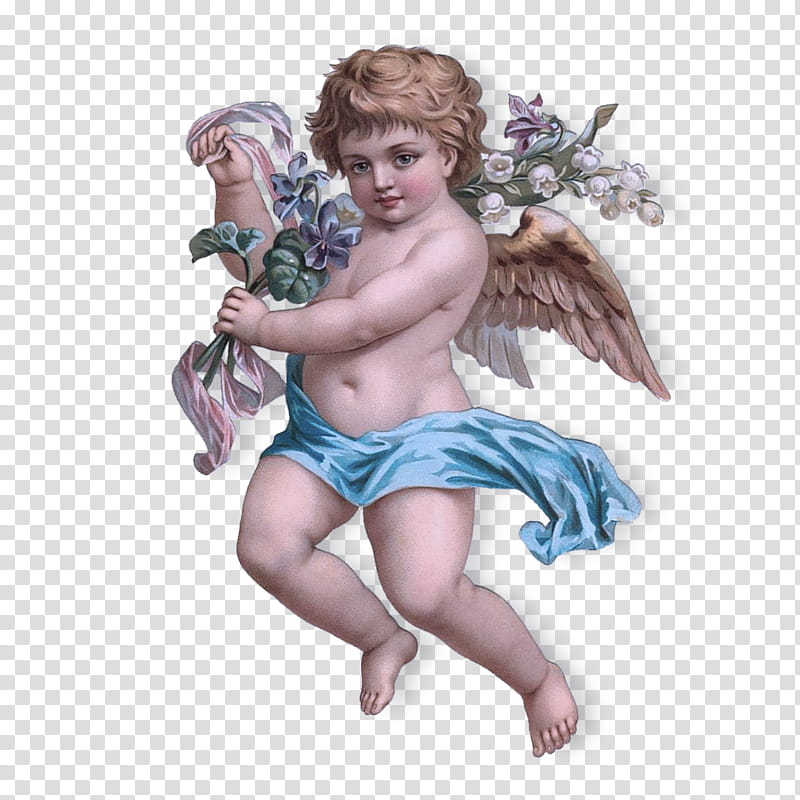 angel fictional character cupid mythical creature supernatural creature, Figurine, Mythology transparent background PNG clipart