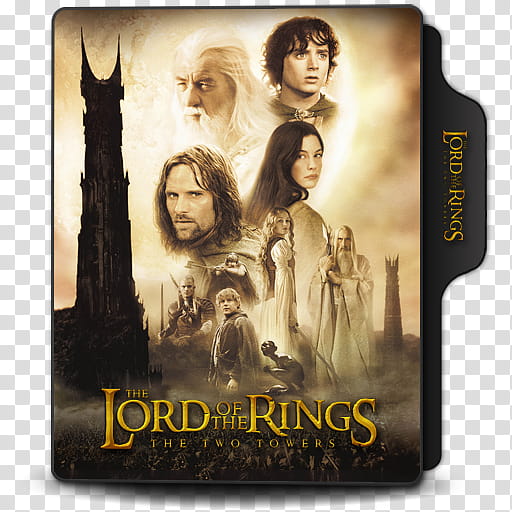 The Lord of the Rings Collection Folder Icons, The Lord of the Rings, The Two Towers transparent background PNG clipart