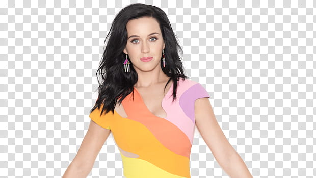 Katy Perry ,  transparent background PNG clipart