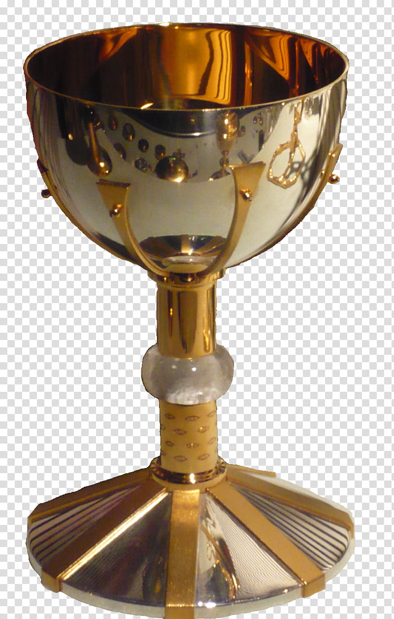holy grail, brass-colored cup transparent background PNG clipart