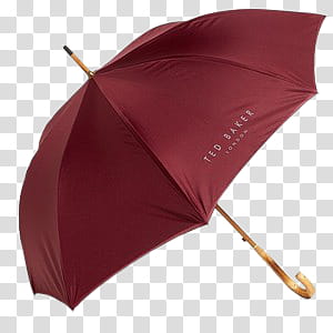 red folding umbrella transparent background PNG clipart