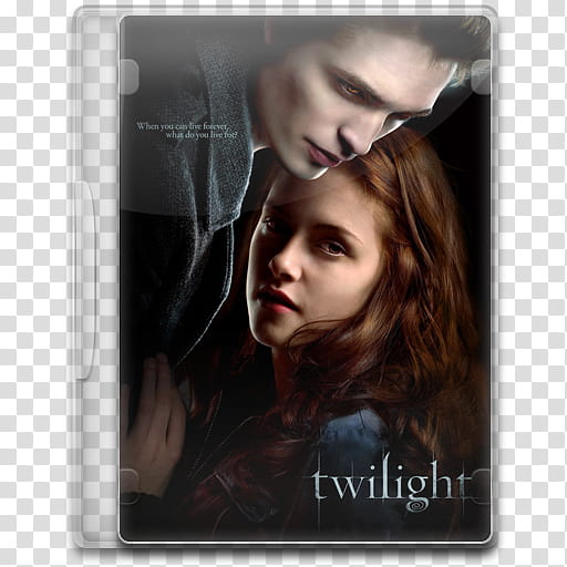 Movie Icon , Twilight, Twilight DVD case transparent background PNG clipart