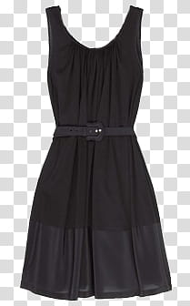 Dresses, women's black sleeveless dress transparent background PNG clipart
