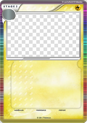 LunarEclipse Blanks , thunder type Pokemon card transparent background PNG clipart